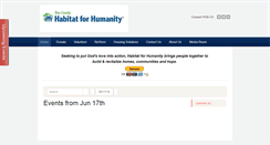 Desktop Screenshot of habitatbaycounty.org